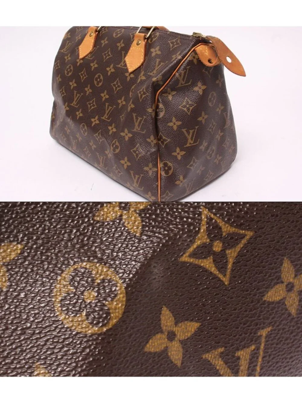 Louis Vuitton handles making authenticated